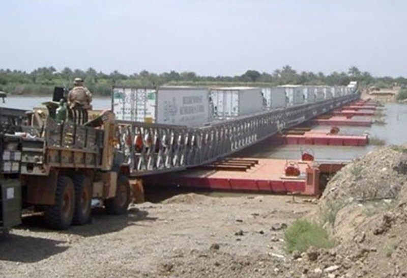 China Bailey Pontoon Bridge